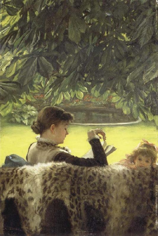 James Tissot Stillness oil painting picture